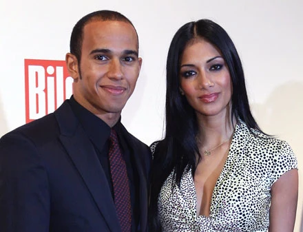 Lewis Hamilton i Nicole Scherzinger fot. Andreas Rentz