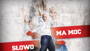 Mezo na okładce płyty "Słowo ma moc"