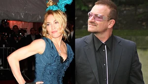 Madonna, Bono - fot. Larry Busacca/Dan Kitwood