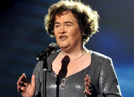 Susan Boyle w finale "Mam talent" - fot. ITV