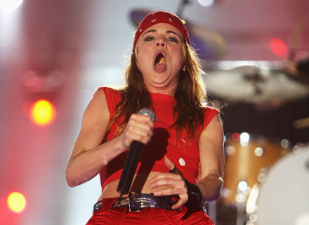 Juliette Lewis na scenie - fot. Kristian Dowling