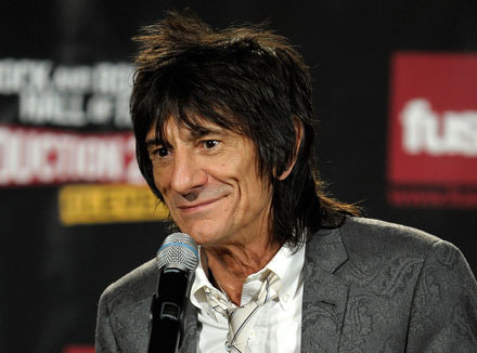 Ronnie Wood fot. Jamie Sabau