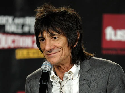 Ronnie Wood fot. Jamie Sabau Ronnie Wood fot. Jamie Sabau