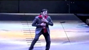 Michael Jackson podczas prób