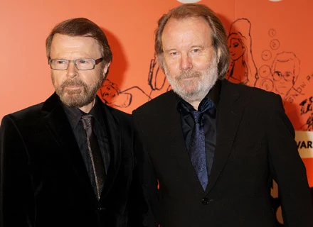 Benny Andersson i Bjorn Ulvaeus (ABBA) - fot. Dave Hogan