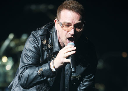 Bono (U2) fot. Dave Hogan