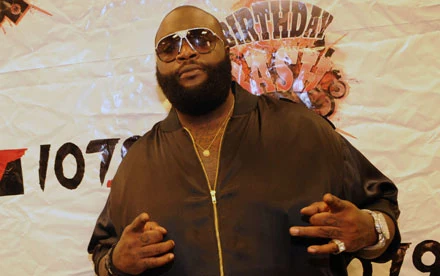 Skłócony z Samem Fergusonem raper Rick Ross fot. Rick Diamond