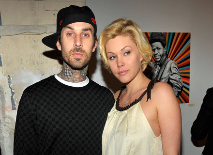 Travis Barker i Shanna Moakler - fot. Charley Gallay