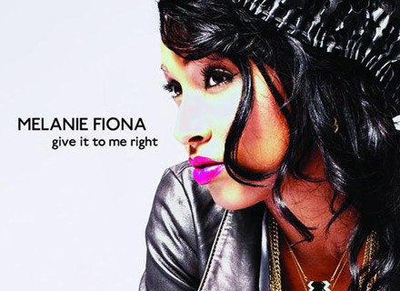 Melanie Fiona na okładce singla "Give It To Me Right"