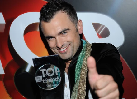 Michał Rudaś zdobył nagrodę na TOPtrendy - fot. Adam Kępiński Michał Rudaś zdobył nagrodę na TOPtrendy - fot. Adam Kępiński