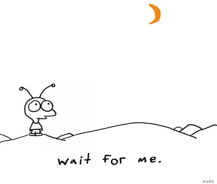 Okładka płyty "Wait For Me" Moby'ego Okładka płyty "Wait For Me" Moby'ego