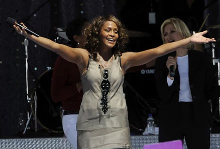 Whitney Houston fot. Larry Busacca Whitney Houston fot. Larry Busacca