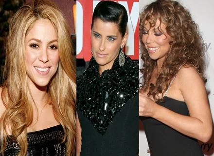 Shakira, Nelly Furtado i Mariah Carey - fot. Gabriela Maj, Michael Loccisano, Jason Merritt