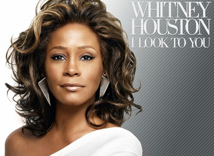 Whitney Houston na okładce płyty "I Look To You"