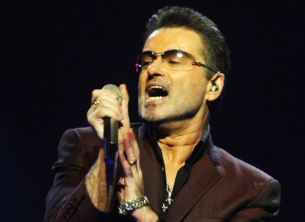 George Michael w Londynie - fot. Chris Jackson