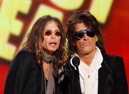 Steven Tyler i Joe Perry (Aerosmith) - fot. Vince Bucci