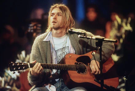 Kurt Cobain fot. Frank Micelotta