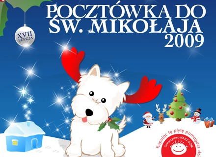 Okładka płyty "Pocztówka do Św. Mikołaja 2009"