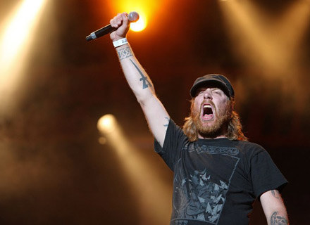 Tomas Lindberg (At The Gates) na Wacken Open Air 2008