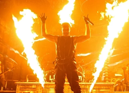 Till Lindemann (Rammstein) w Spodku