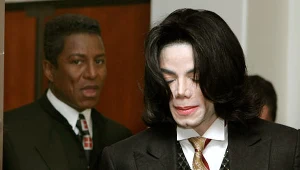 Jermain i Michael Jacksonowie fot. Justin Sullivan