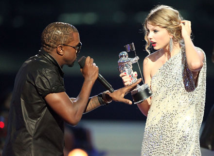 Kanye West i Taylor Swift - fot. Christopher Polk