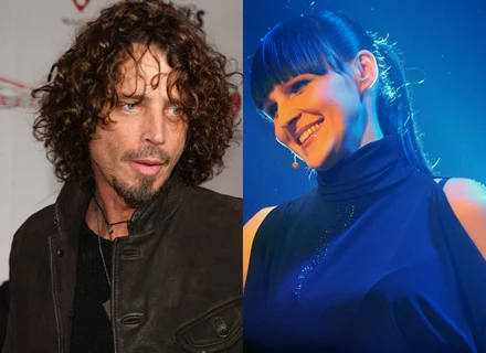 Chris Cornell i Agnieszka Chylińska - fot. Getty Images/AKPA