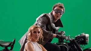 Piotr Kupicha (Feel) na planie teledysku