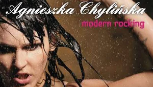 Agnieszka Chylińska na okładce płyty "Modern Rocking"