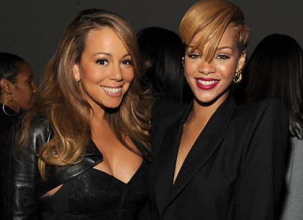 Mariah Carey i Rihanna - fot. Theo Wargo