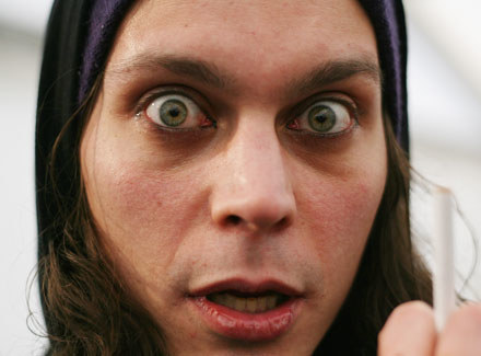 Ville Valo (HIM) fot. Dave Etheridge-Barnes