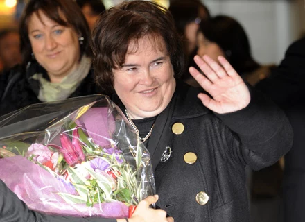 Susan Boyle, wszędzie, gdzie się pojawia, traktowana jest jak królowa