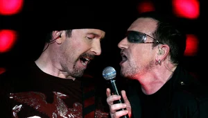 The Edge i Bono (U2) fot. Dave Hogan
