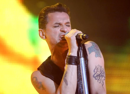 Dave Gahan, wokalista Depeche Mode - fot. Jeff Gentner Dave Gahan, wokalista Depeche Mode - fot. Jeff Gentner