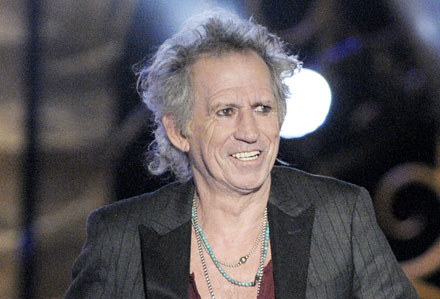 Keith Richards (The Rolling Stones) fot. Kevin Winter