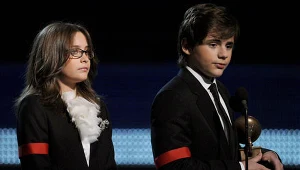 Paris i Prince Michael Jacksonowie fot. Kevin Winter