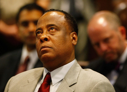 Conrad Murray przed sądem - fot. Pool