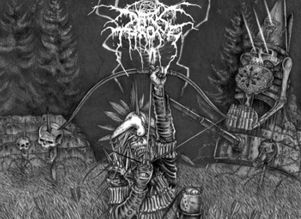 Okładka płyty "Circle The Wagons" Darkthrone