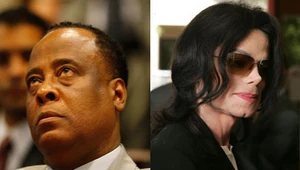 Doktor Conrad Murray (fot. Mark Boster-Pool) i Michael Jackson (fot. Carlo Allegri)