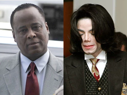 Conrad Murray (fot. Toby Canham) był spokojny przy umierającym "Jacko" (fot. Justin Sullivan)?