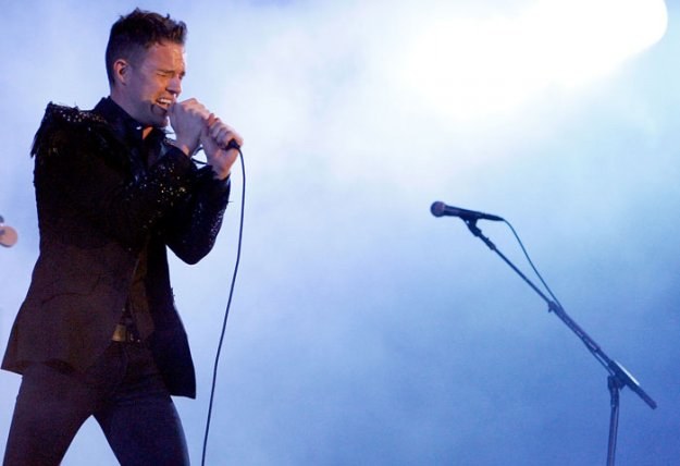 Brandon Flowers (The Killers) fot. Kevin Winter