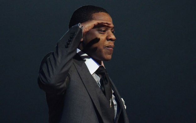 Jay-Z podczas Brit Awards fot. Dave Hogan