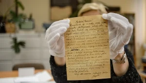 Gryps 18-letniego więźnia obozu na Majdanku 