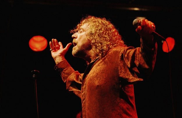 Robert Plant (Led Zeppelin) fot. Jim Dyson