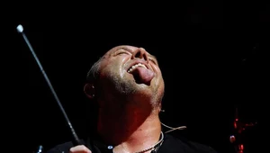 Lars Ulrich (Metallica) i jego rock'n'rollowy język fot. Ethan Miller