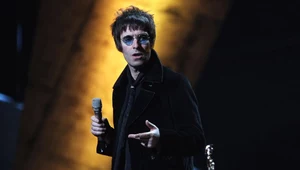 Liam Gallagher wypatruje fanów U2 fot. Dave Hogan