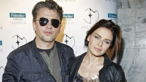 Natasza Urbańska z mężem Januszem Józefowiczem