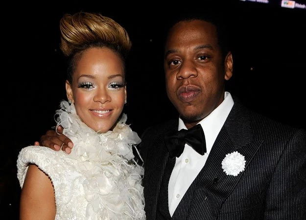 Rihanna i Jay-Z fot. Larry Busacca