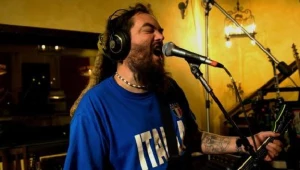 Max Cavalera (Soulfly) w studiu - fot. Kevin Estrada