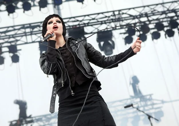 "Zjawiskowa" Alice Glass (Crystal Castles) fot. Roger Kisby